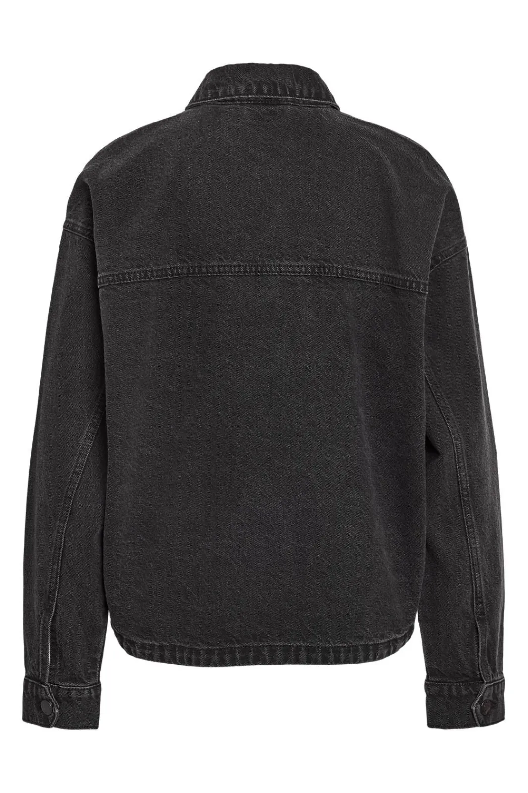 Outlet Noisy May Nmkettie L/S Reg Jcket Vi559Bl 4762548 Black Denim