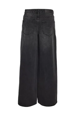 Hot Noisy May Nmkettie Nw Wide Leg Jeans Vi559Bl 4762654 Black Denim