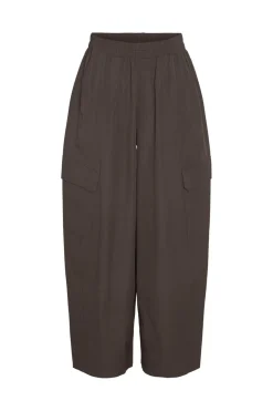 Clearance Noisy May Nmkirby Barrel Pants 5068913 Chocolate Brown