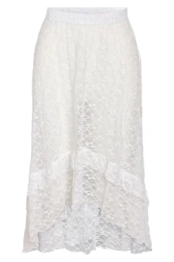 Noisy May Nmlacey Nw Midi Skirt 4755476 Bright White