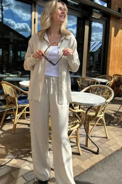 Online Noisy May Nmleilani Nw Loose Pants 4260411 Natural