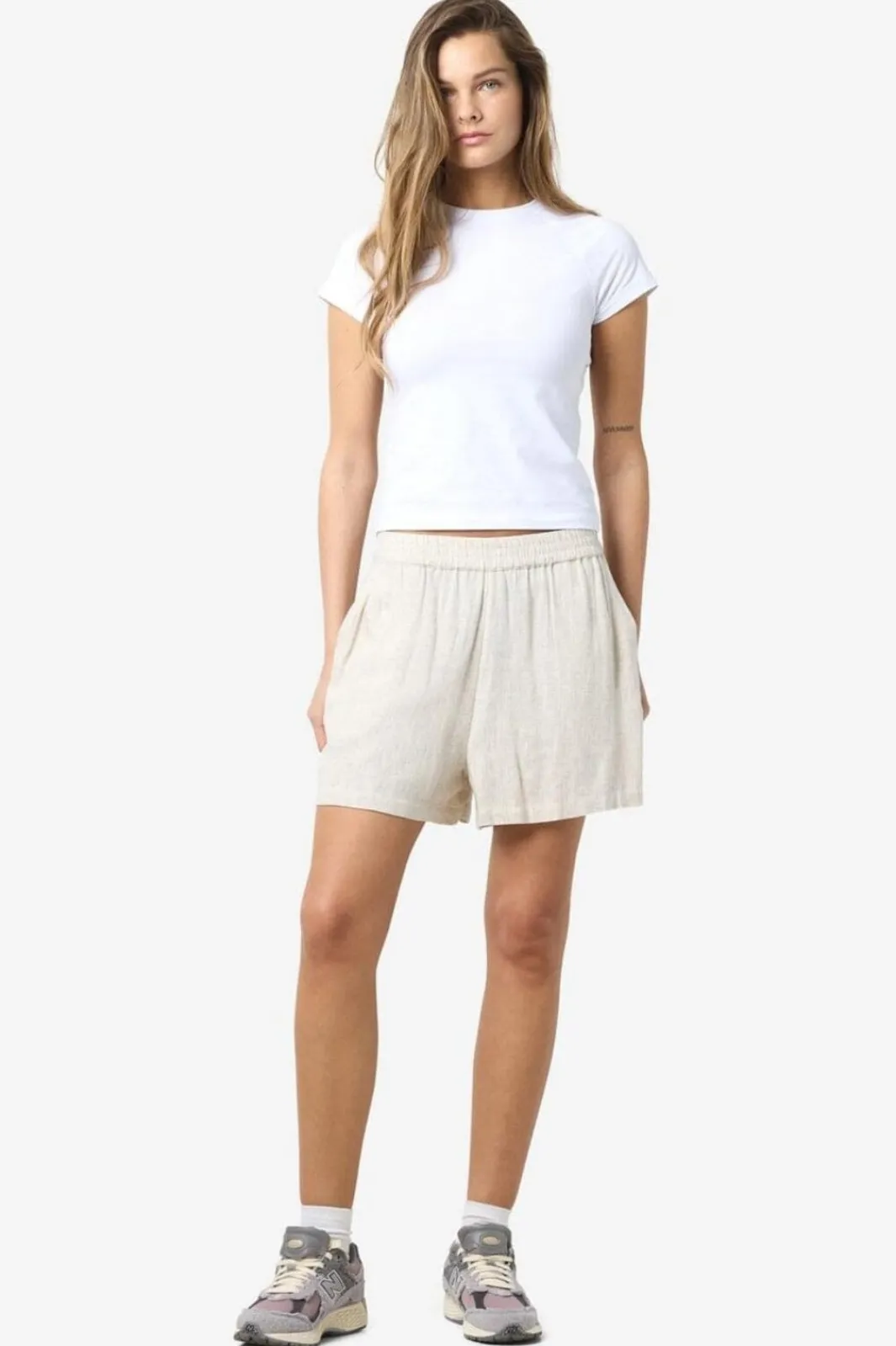 Sale Noisy May Nmleilani Shorts 4419063 Natural