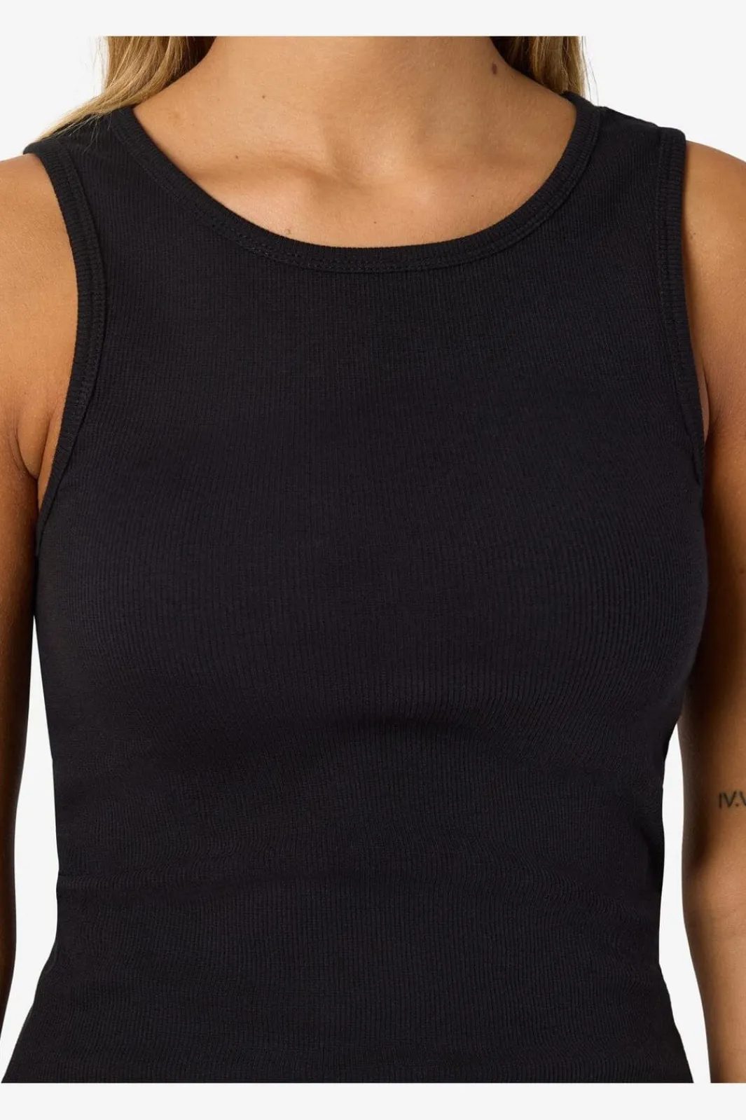 Online Noisy May Nmmaya S/L Regular Tank Top 4698568 Black