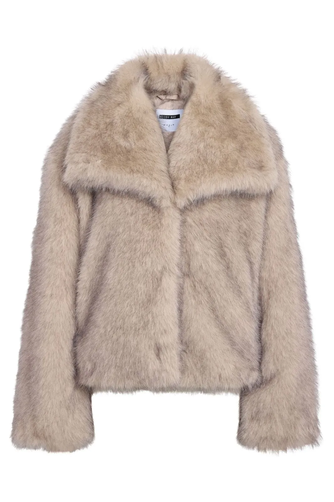 Online Noisy May Nmmoira Fur Jacket 4837827 Birch