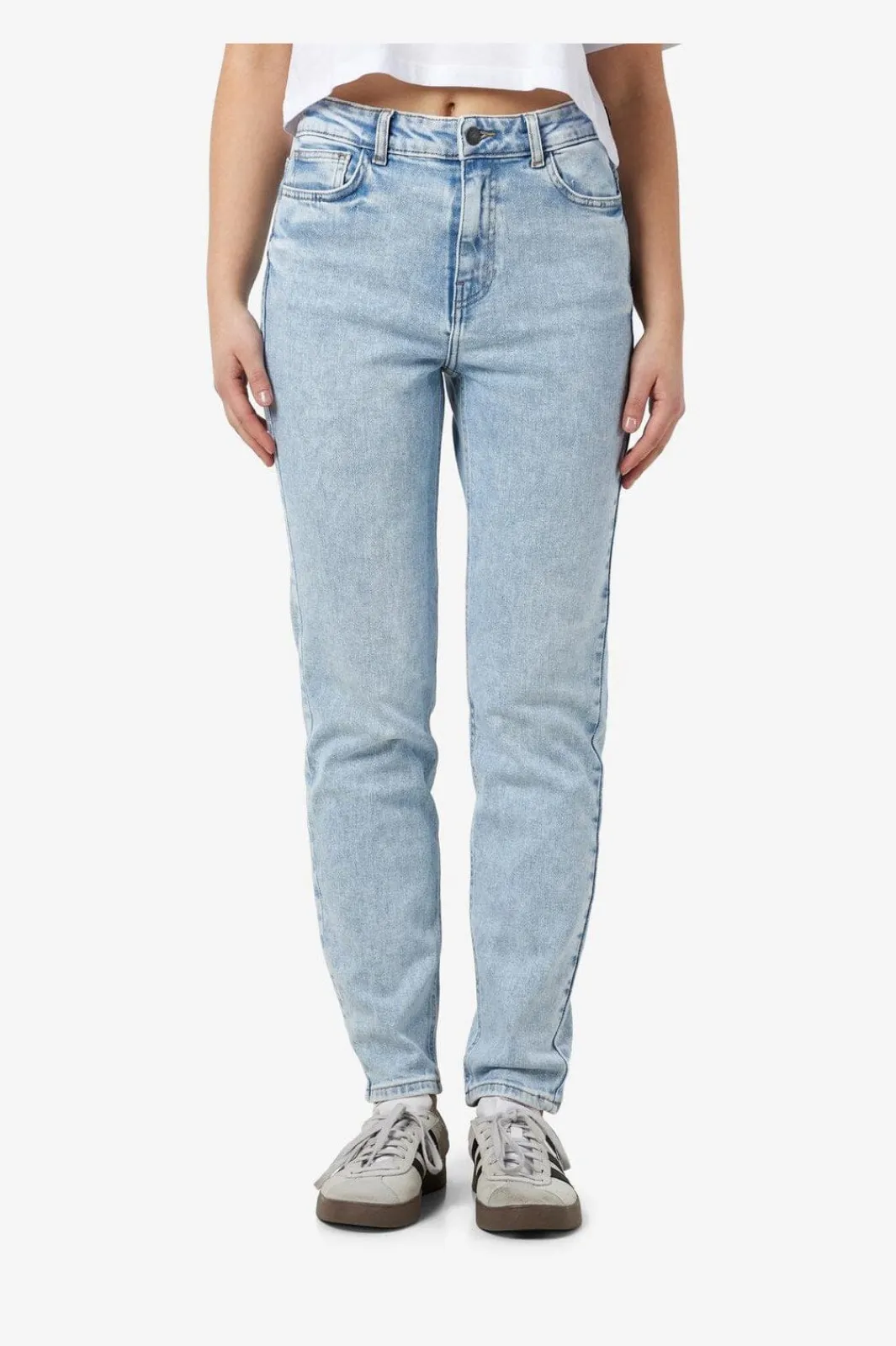 Outlet Noisy May Nmmoni St Jeans Az359Lb Fwd 4439133 Light Blue Denim