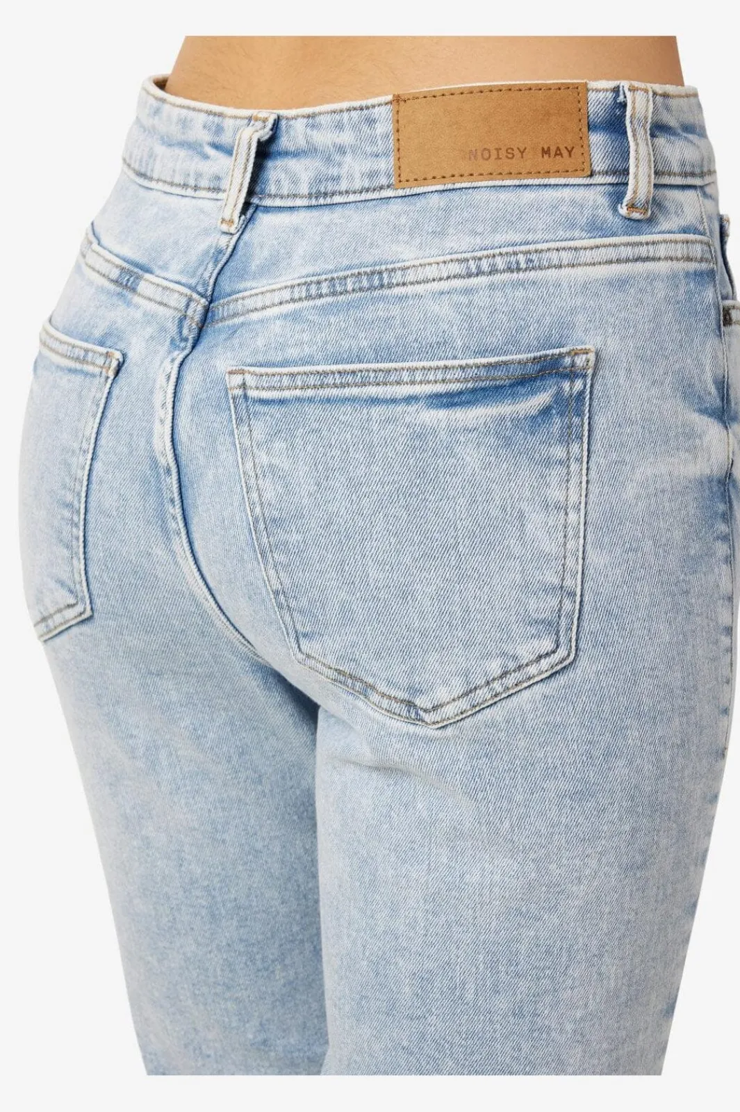 Outlet Noisy May Nmmoni St Jeans Az359Lb Fwd 4439133 Light Blue Denim