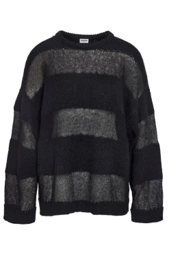 Online Noisy May Nmselvi L/S Jacquard Knit Fwd 4847867 Black