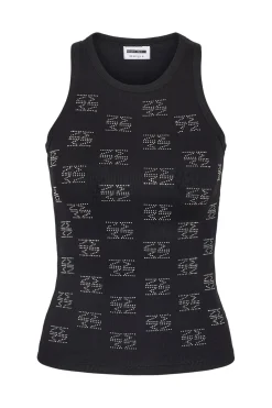 New Noisy May Nmtammie S/L Simili Tank Top 4892751 Black Nm Simili