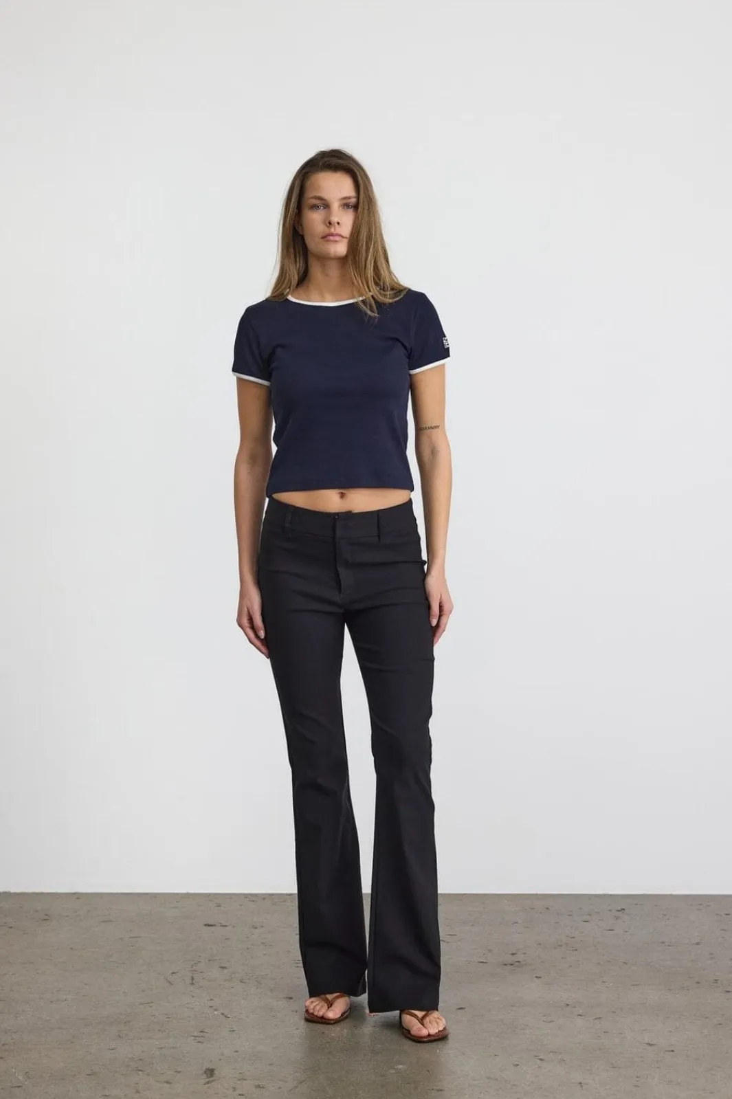 Noisy May Nmwayne Nw Flared Pant Box 4899804 Black