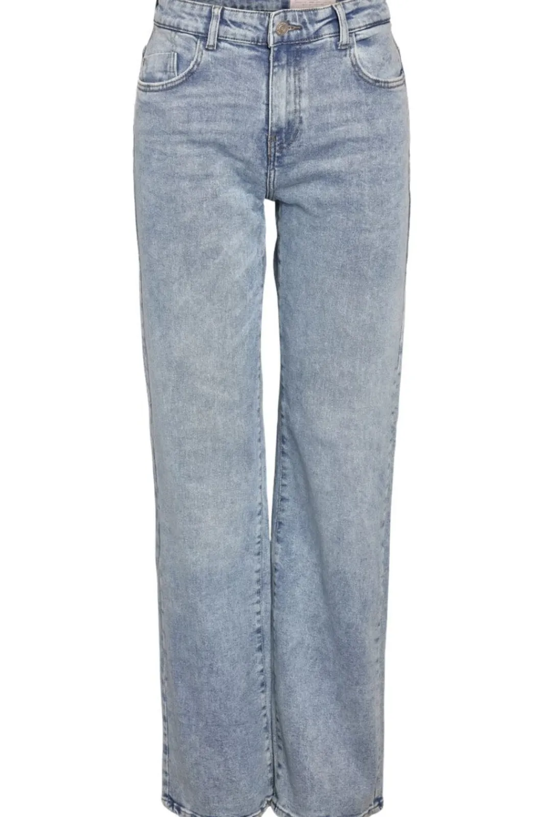 Clearance Noisy May Nmyolanda Nw Wide Jeans Az236Lb Fwd 4179737 Light Blue Denim