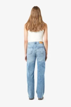 Clearance Noisy May Nmyolanda Nw Wide Jeans Az236Lb Fwd 4179737 Light Blue Denim
