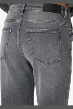 Clearance Noisy May Nmyolanda Nw Wide Jeans Az371Dg Fwd 4532618 Dark Grey Denim
