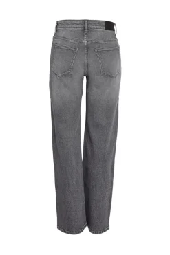 Clearance Noisy May Nmyolanda Nw Wide Jeans Az371Dg Fwd 4532618 Dark Grey Denim