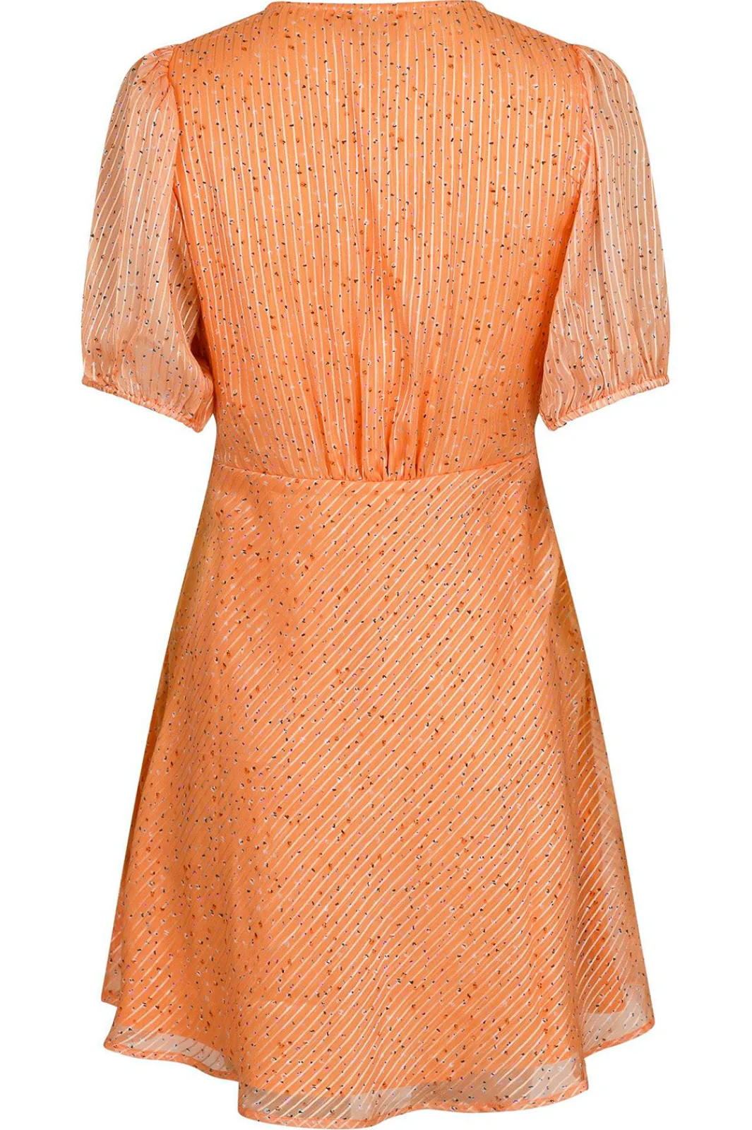 Outlet Neo Noir Nobu Sparkle Dress Tangerine
