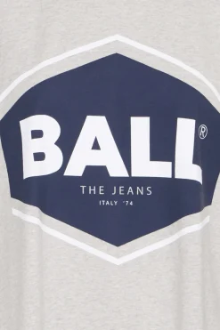 Clearance Ball Noemi Tee 204054 Medium Grey Melange