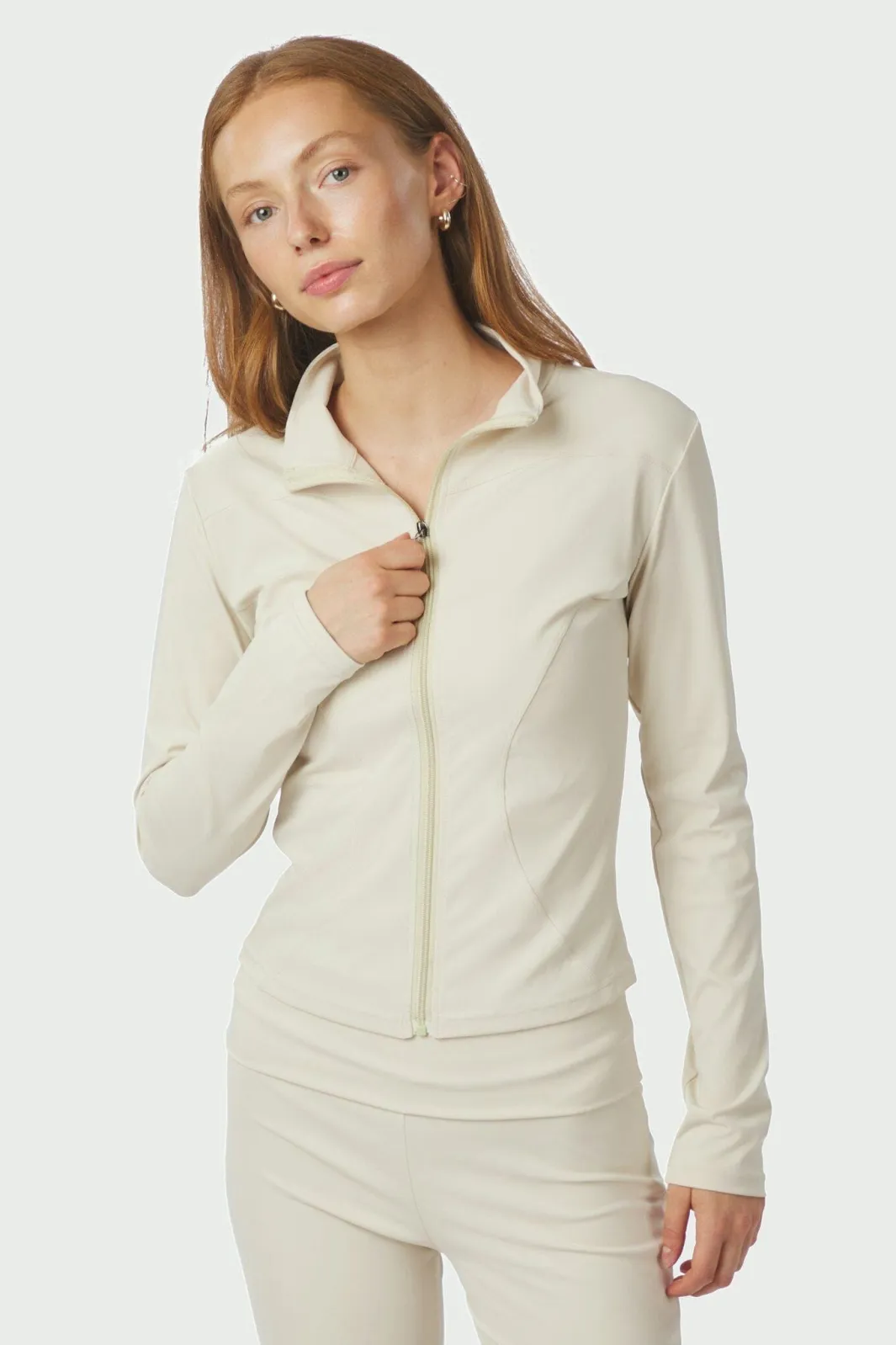 Sale Neo Noir Nolana Zip Blouse 167175 124