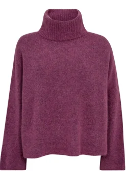 Outlet Gossia Noomigo Sweater G2113 Plum Melange