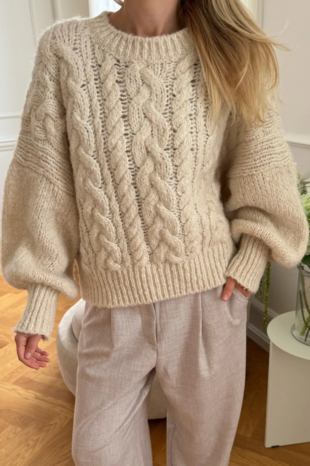 Discount BYIC Noraic Sweater owhite Off White