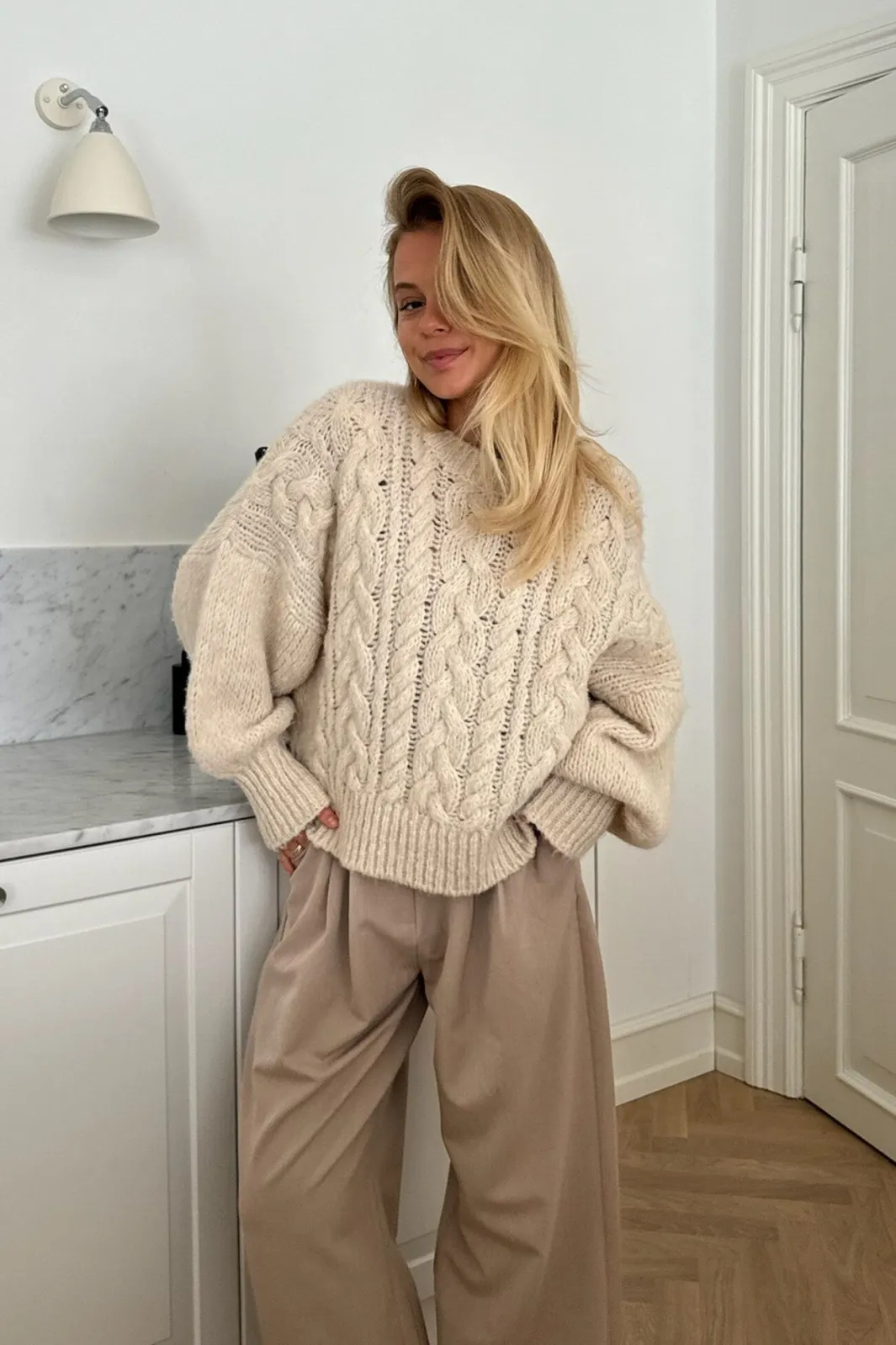 Discount BYIC Noraic Sweater owhite Off White