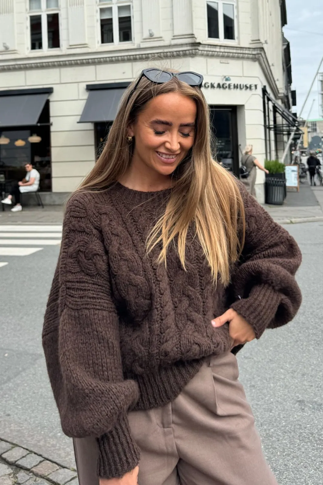 Online BYIC Noraic Sweater cbrown Chocolate Brown