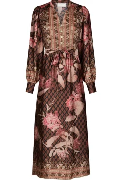 Sale Neo Noir Nova Botanical Border Dress 167258 100