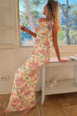 Hot BYIC Novaic Mesh Dress A23799 Pastel Garden