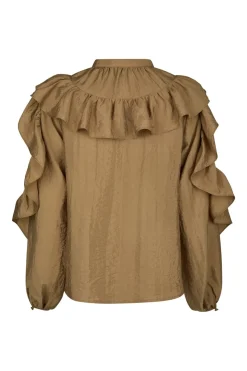 Best Neo Noir Nula Flounce Crisp Blouse 167525 125