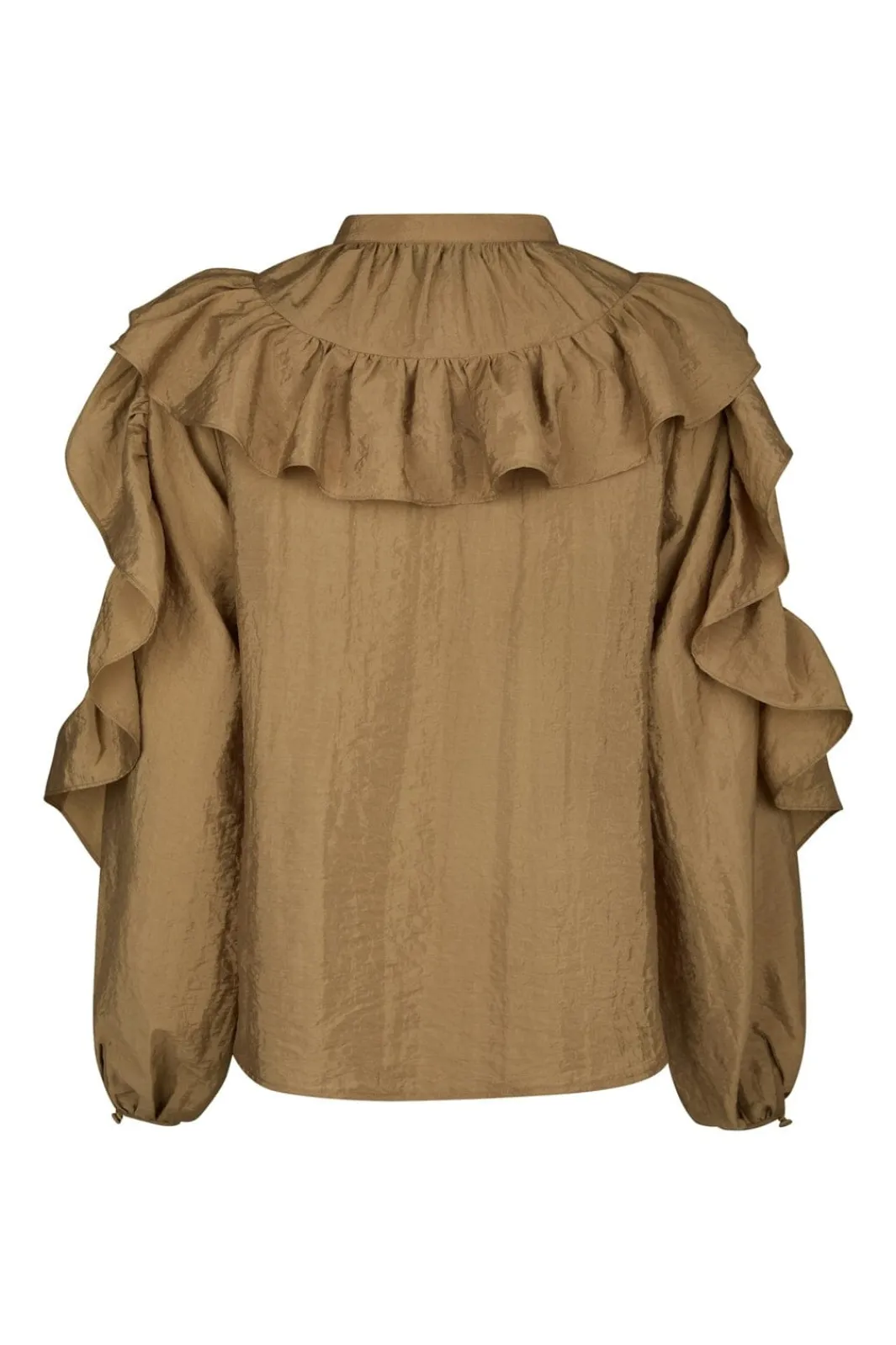Best Neo Noir Nula Flounce Crisp Blouse 167525 125
