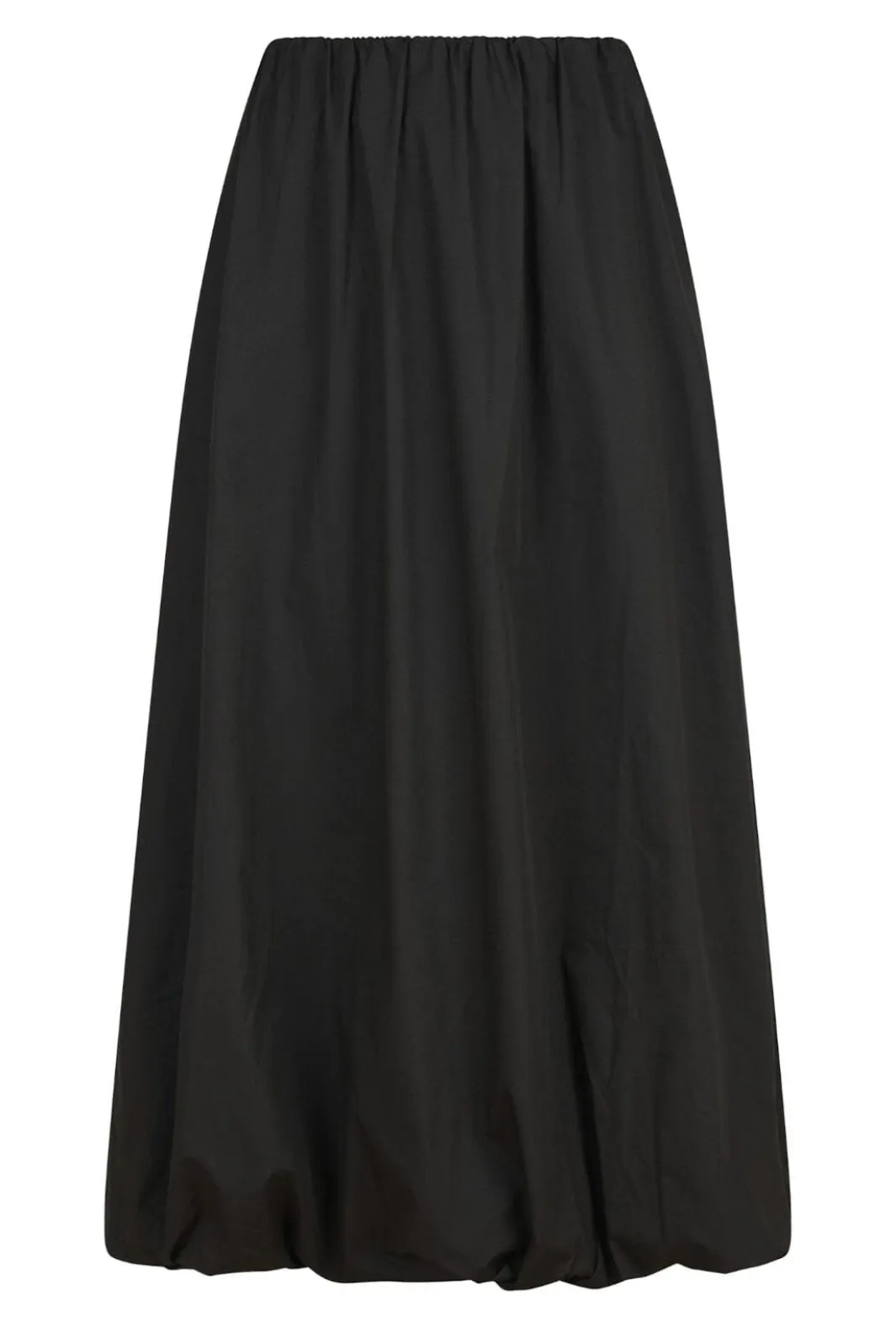 Neo Noir Ober Long Balloon Skirt Black
