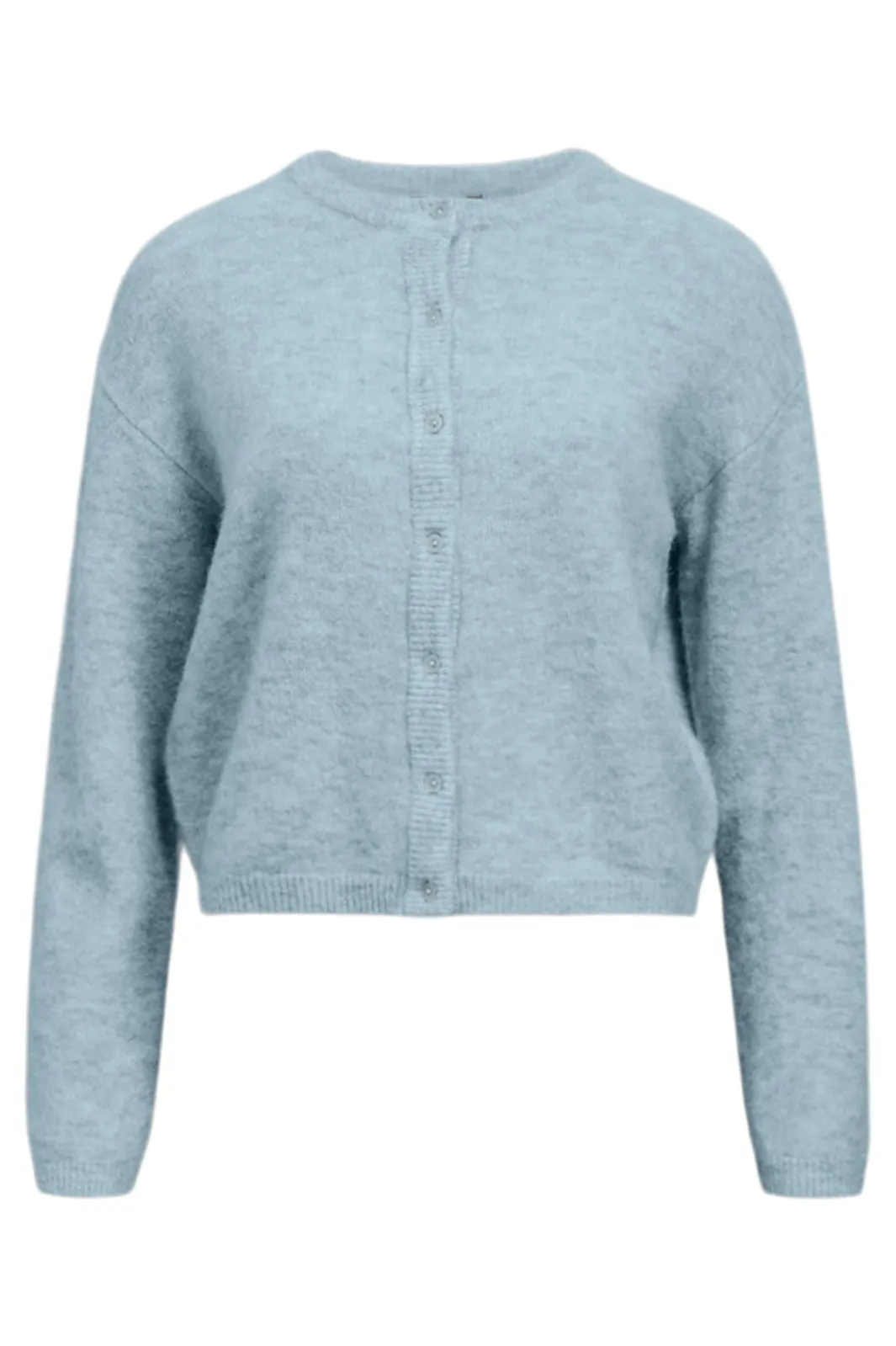 Sale Object Objagate L/S Re Knit Cardigan 4991733 Winter Sky Melange