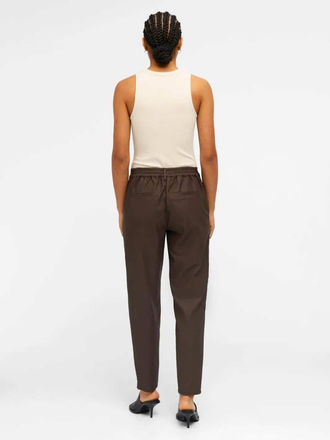 Discount Object Objbelle Lisa Coated Pant 4298251 Java