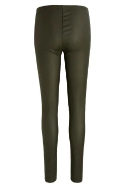 New Object Objbelle Mw Coated Leggings Forest Night