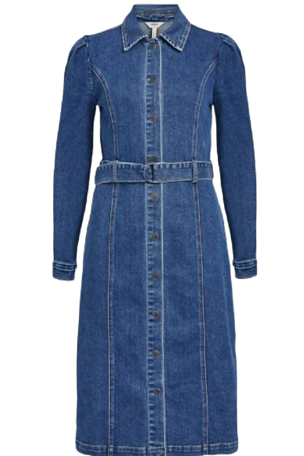 New Object Objcarol L/S Denim Dress 4745507