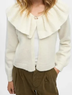Online Object Objdenisi L/S Lo Knit Cardigan 4917128 Birch