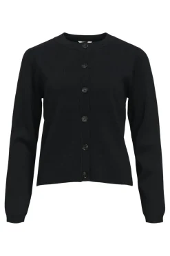 Object Objester Sli L/S Knit Cardigan 4613504 Black