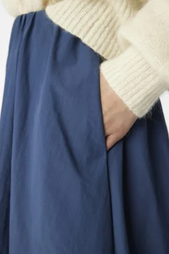 Sale Object Objetta Long Baloon Skirt 4788493 Dark Denim
