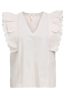 Object Objhope Papaya Nour S/S Top 4805979 White Sand