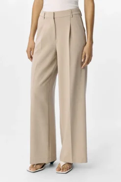 Hot Object Objivy Wide Pant 4789059 Tannin Melange