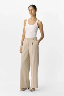 Hot Object Objivy Wide Pant 4789059 Tannin Melange