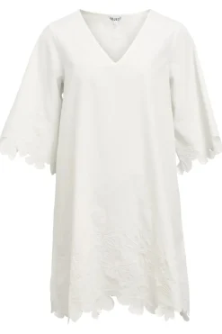 Sale Object Objkamma 3/4 Lo Short Dress Ss Fair 25 4881814 Cloud Dancer