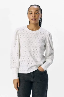 New Object Objlaila L/S Re Top 4756437 Cloud Dancer
