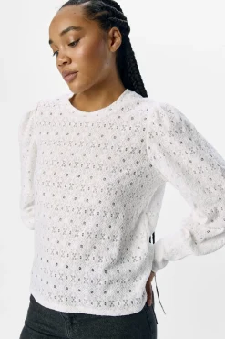 New Object Objlaila L/S Re Top 4756437 Cloud Dancer