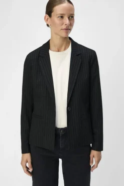 Outlet Object Objlisa L/S Button Blazer 4535457 Black Grey