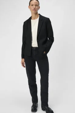Outlet Object Objlisa L/S Button Blazer 4535457 Black Grey