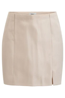 Object Objlisa Mini Skirt 4942253 Sandshell Cloud Dancer