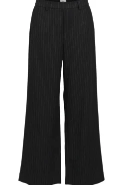 Discount Object Objlisa Wide Pant 4535459 Black Grey