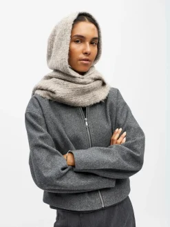 Object Objmilu Scarf Knit Balaclava 4886519 Humus