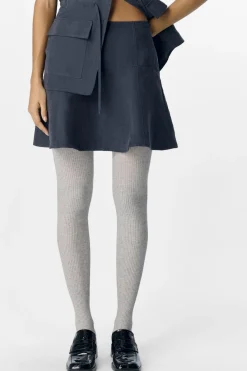 New Object Objminova Mini Skater Skirt Sp 25 4827210 Dark Denim