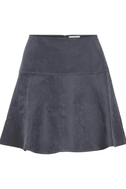 New Object Objminova Mini Skater Skirt Sp 25 4827210 Dark Denim