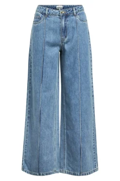 Sale Object Objmoji Divona Wide Jeans 140 4823949 Medium Blue Denim